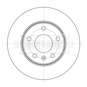BORG & BECK bbd5399 -  Тормозной диск
